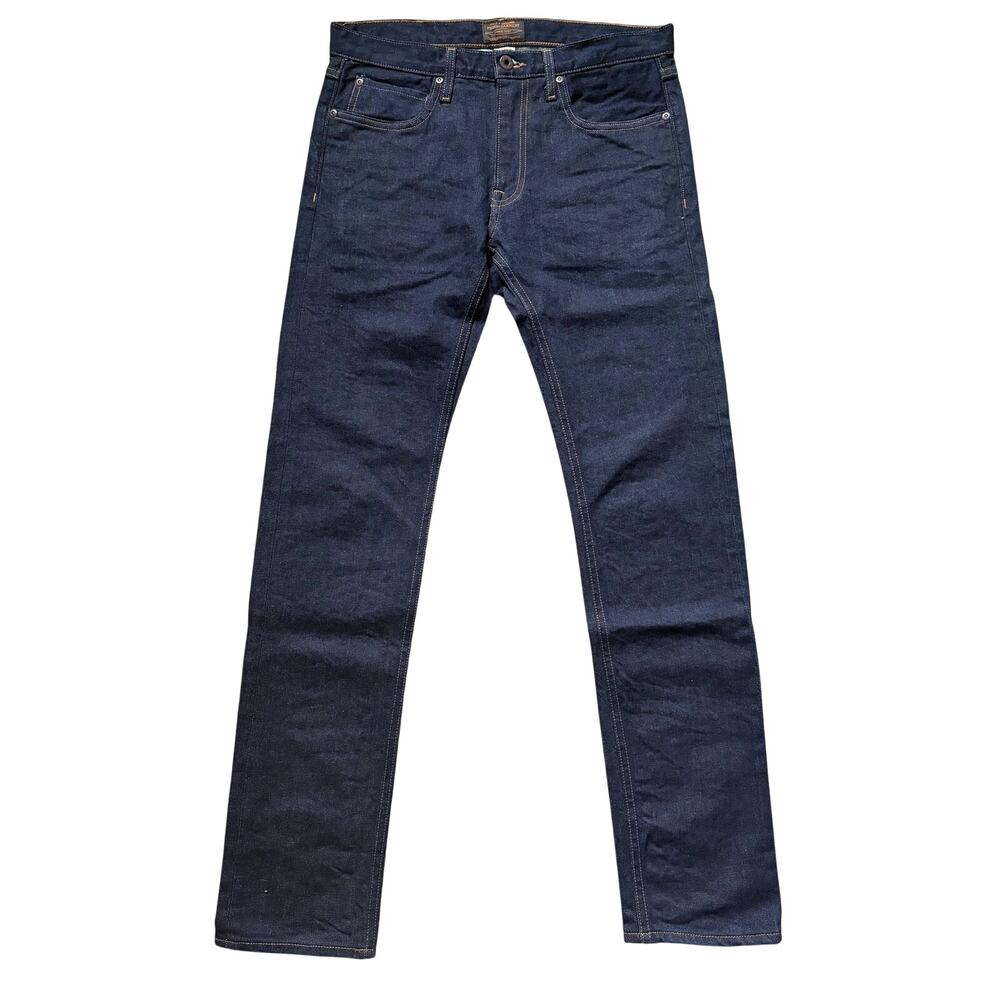 Filson Mens Railsplitter Raw Indigo Straight Jeans 31x33 Made in USA